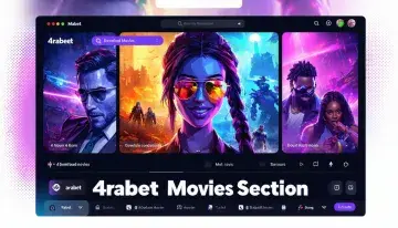 4rabet Movies Section: Download and watch 4rabet movies