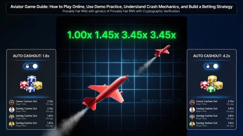 Aviator Game Guide: How to Play Online, Use Demo Practice, Understand Crash Mechanics, and Build a Betting Strategy